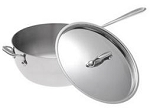All-Clad 5.5 QT Stainless Saucier with Lid